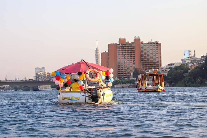 01 Hour Private Short Felucca Donut Boat Trip on The Nile in Cairo With Lunch - Leaving your hotel in an air-conditioned vehicle