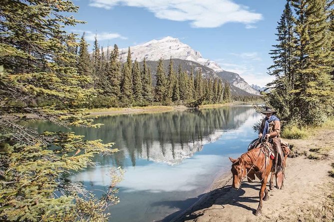 1 Hour Bow River Ride - Following the Bow River Trail toward the springs