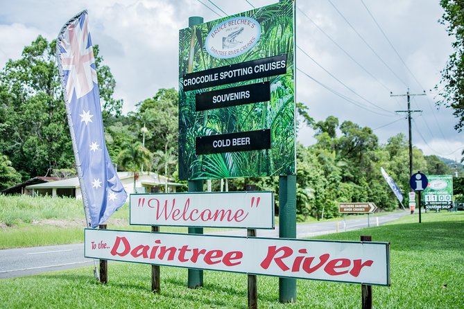 1-Hour Daintree River wildlife cruise - Reaching the boat from Lower Daintree