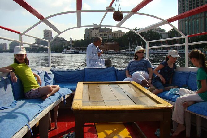 1 -Hour Sailing Egyptian felucca ride on the Nile in Cairo - Snacks are useful, but do not book this as a meal