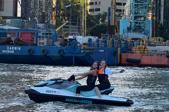 2 Hour Brisbane River Jetski Adventure - The Walter Taylor Bridge and western views
