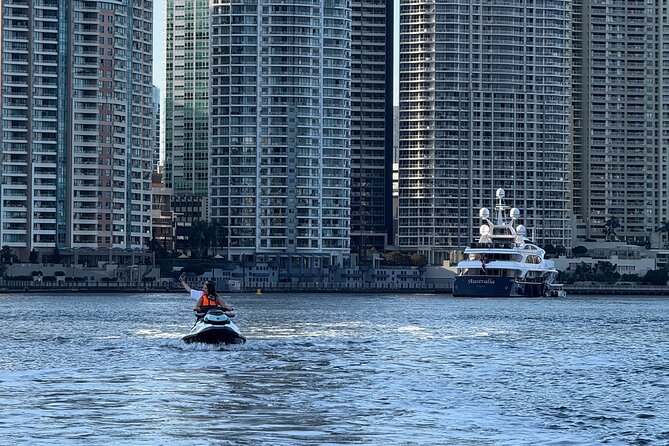 2 Hour Brisbane River Jetski Adventure - The twin Gateway Bridges at sunset