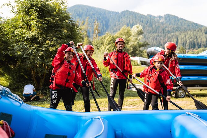 2 hours Rafting on Noce River in val di Sole - Grade 2 and 3 water, where the fun builds