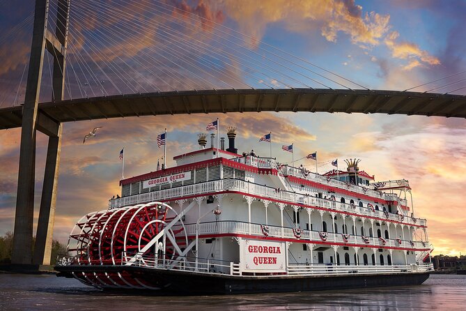 2 HR Savannah Riverboat Dinner Cruise with Onboard Entertainment - A dinner cruise built around the river, not a narrated tour