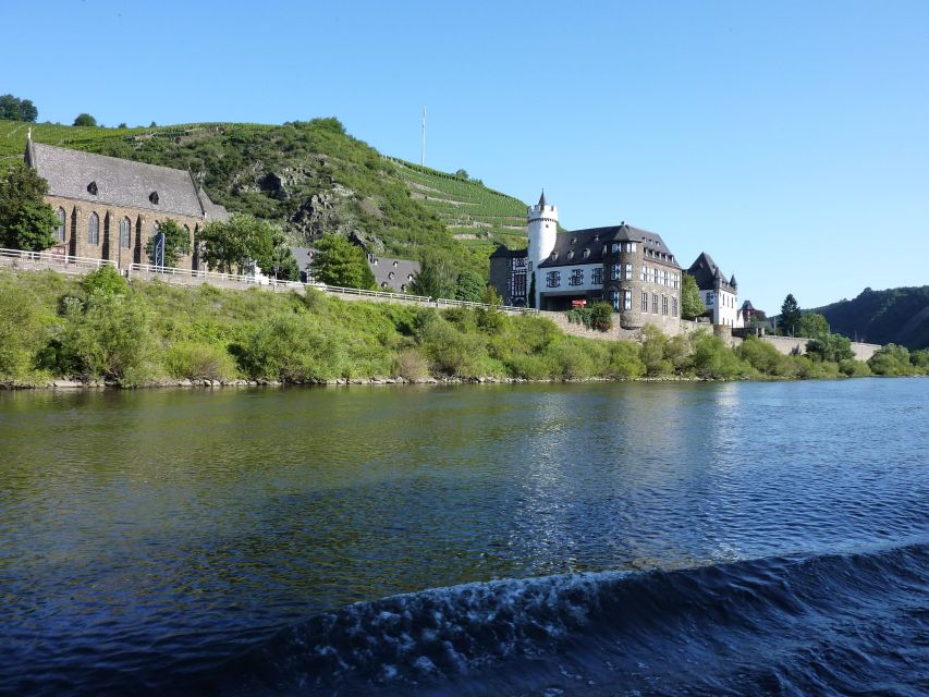 2-River Day-trip by boat to Koblenz and return from Alken - Alken to Lehmen, with castles along the Moselle