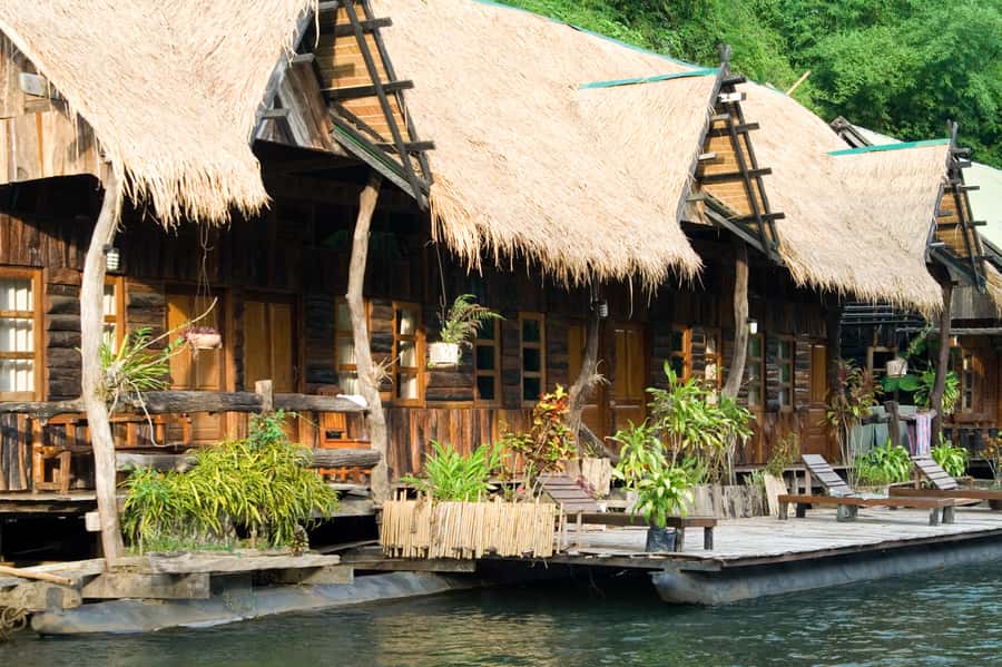 3-Day River Kwai, Floating Market and Erawan Waterfalls - A quieter second night in Kanchanaburi