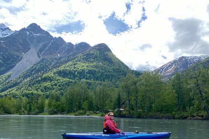 3 hour Lazy River Kayak Float - A gentle Knik River route for first-time kayakers
