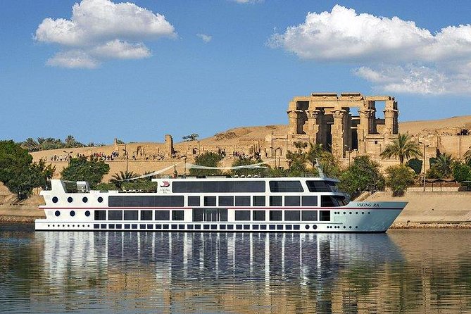 4-Day Nile Cruise sails Aswan to Luxor&Abu Simbel.Hot air Balloon - Edfu and the calmest sailing day