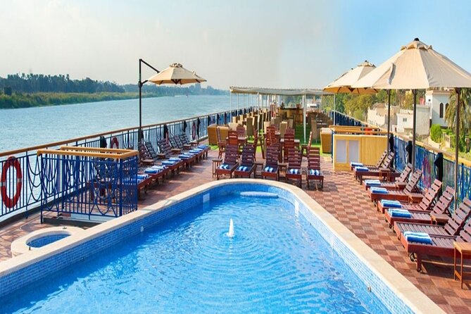 4-Day Nile Cruise sails Aswan to Luxor&Abu Simbel.Hot air Balloon - Luxor’s West Bank in one morning