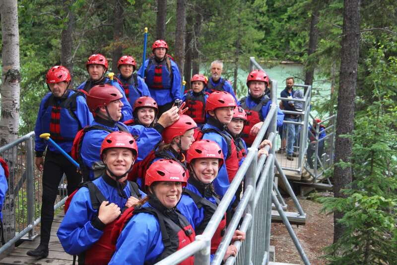 5-Hour Fraser River Rafting in Jasper National Park - The Rearguard Falls portage gives the day some breathing room