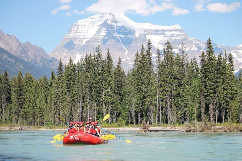 5-Hour Fraser River Rafting in Jasper National Park - A calmer Fraser River stretch for salmon and wildlife