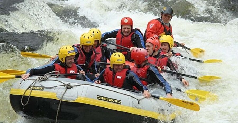 Aberfeldy: Rafting on the River Tay - One and a half hours on the Tay
