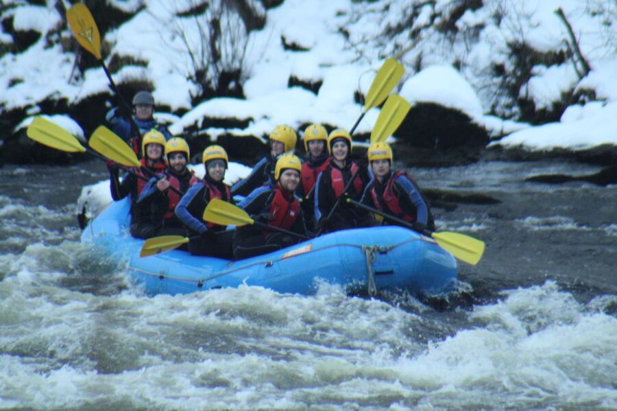 Aberfeldy: Rafting on the River Tay - Grandtully marks the end of the river run