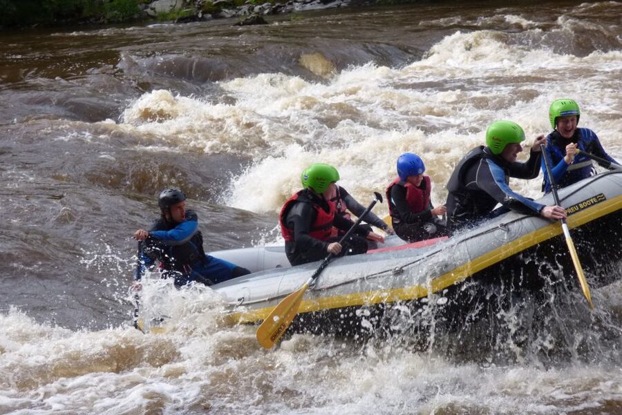 Aberfeldy: Rafting on the River Tay - Who will enjoy the three-hour format