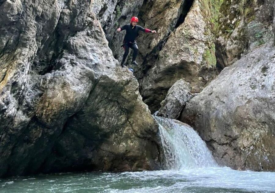 Adrenaline River Trekking in Brembana Valley - Swimming, rock movement, and natural slides
