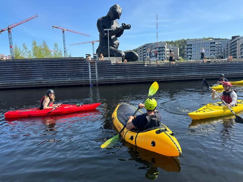 Akerselva River: Urban Paddling Adventure Kayak Tour - How much instruction and local information to expect