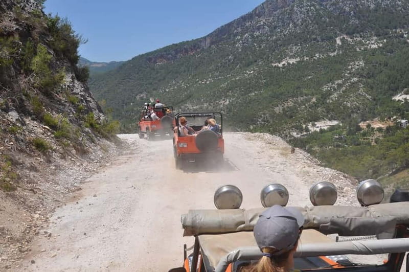 Alanya Jeep Safari: Dim Cave, River & Nature Adventure - Çamlıbel Picnic Area and two waterfalls