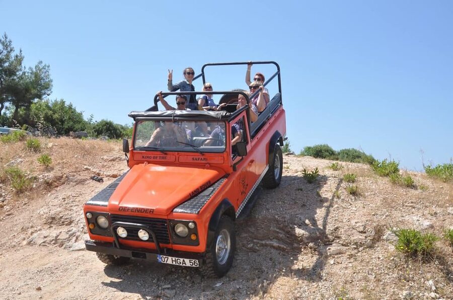 Alanya Jeep Safari: Dim Cave, River & Nature Adventure - Dim River, lunch, pools, and slides