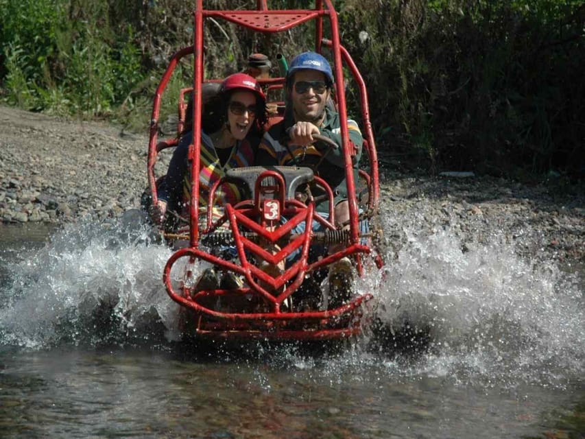 Alanya: River Rafting, Buggy Safari, and Ziplining Adventure - A short zipline over the Koprulu River