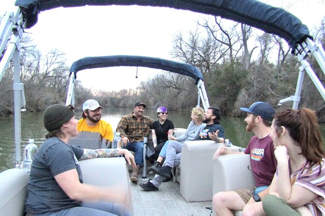 Amazing Brazos River Morning or Sunset Boat Adventure in Waco - McLane Stadium from the water