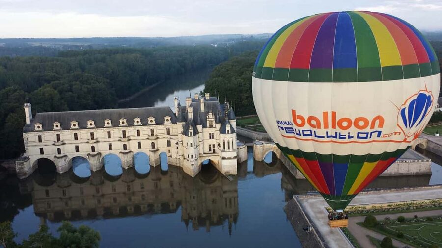 Amboise Hot-Air Balloon Sunset Ride over the Loire Valley - Watching the balloon inflate before takeoff