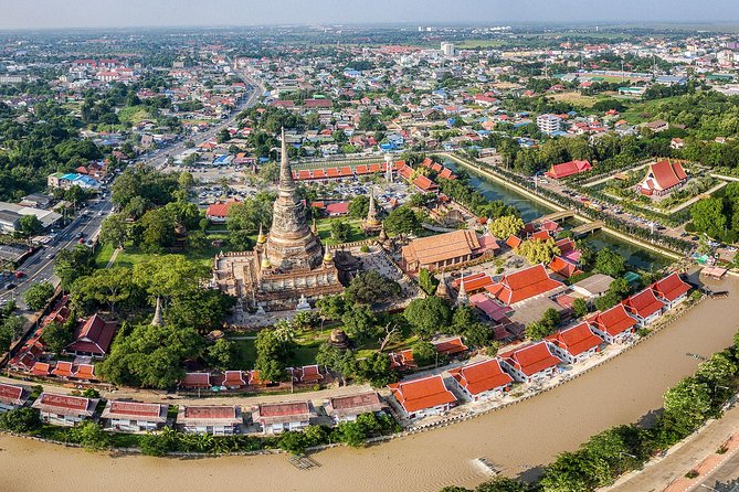 Ancient Wonders of Ayutthaya with Return Scenic River Cruise - Wat Phutthaisawan begins the ruins tour
