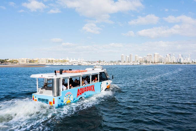 Aquaduck Gold Coast 1 hour City and River Tour - Why the land-to-water change makes this tour fun