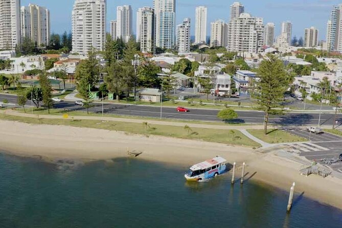 Aquaduck Gold Coast 1 hour City and River Tour - Main Beach, Millionaire’s Row, and the Imperial Hotel