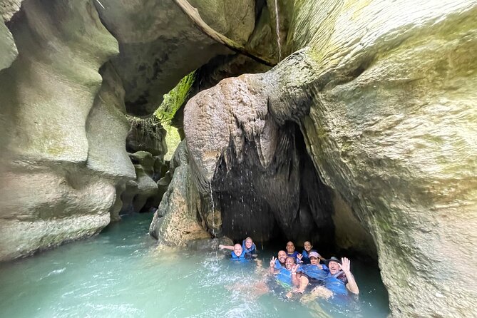 Arenales River Caving, Waterfall &Tropical Forest Secret Spring - Reaching the Arenales River near Vega Baja