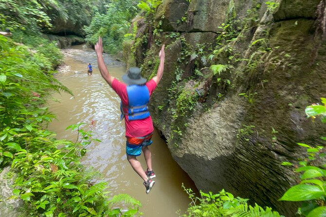 Arenales River Caving, Waterfall &Tropical Forest Secret Spring - A waterfall and river pools in the same outing