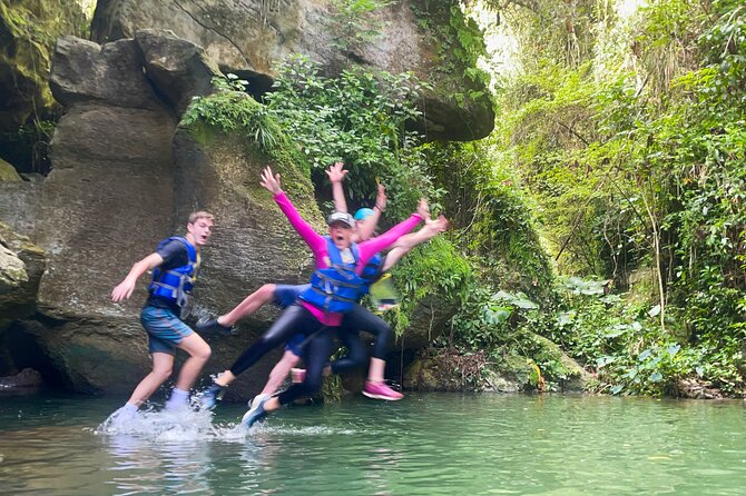 Arenales River Caving, Waterfall &Tropical Forest Secret Spring - Lunch in Manatí, with Puerto Rican food on the side