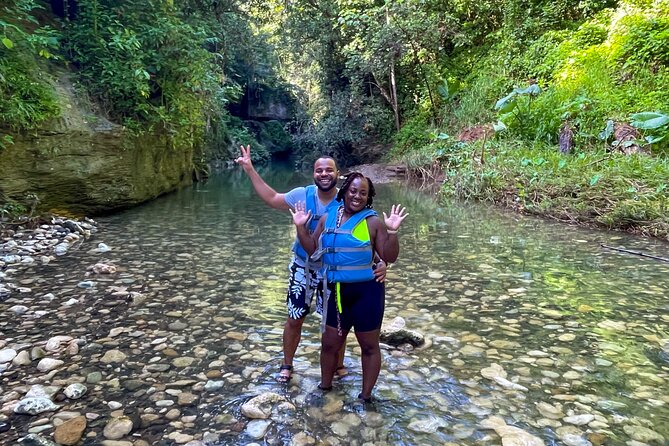 Arenales River Caving, Waterfall &Tropical Forest Secret Spring - Swimming through caves and limestone canyons