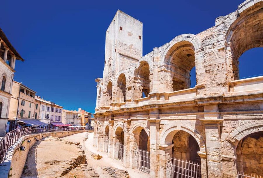 Arles: Culture & History River Cruise - Day Trip w/Meals - Leaving Avignon beside the Pont Saint-Bénézet