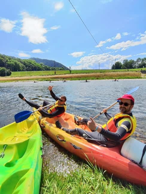 Arriondas: Canoeing Descent on the Sella River - A quick Spanish-language lesson before launch