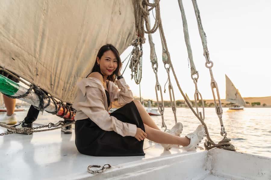 Aswan: Felucca Ride on The Nile River with an Egyptian Meal - Who should book this felucca ride?