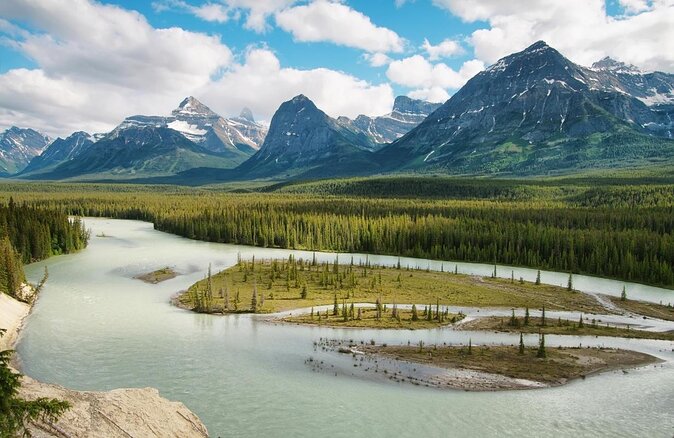 Athabasca River Mile 5 - A gentle first taste of rafting near Jasper