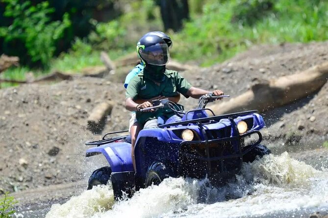 ATV River, Beach, Jungle Adventure and Crocodiles Hotspot from San Jose - Across farms, rivers, and mountain routes