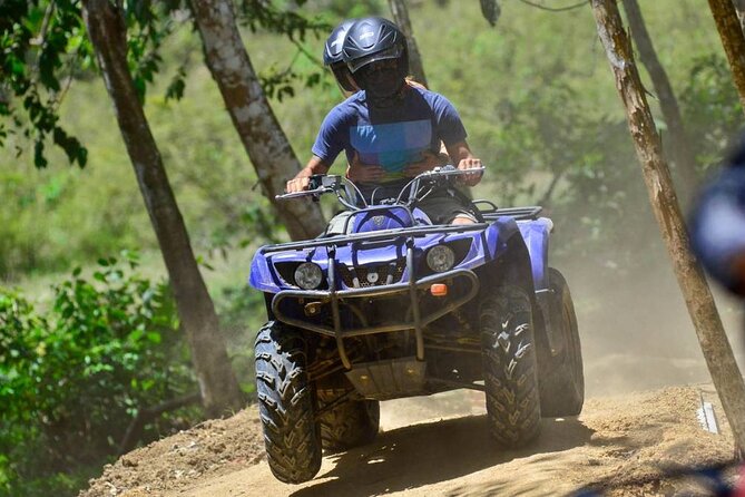 ATV River, Beach, Jungle Adventure and Crocodiles Hotspot from San Jose - Learning the controls before the rough trails