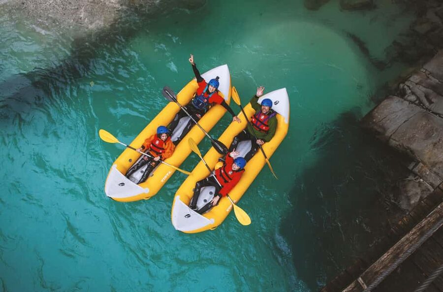 Austria, Salza river "Double Ducky" kayak adventure - A friendly introduction to whitewater kayaking