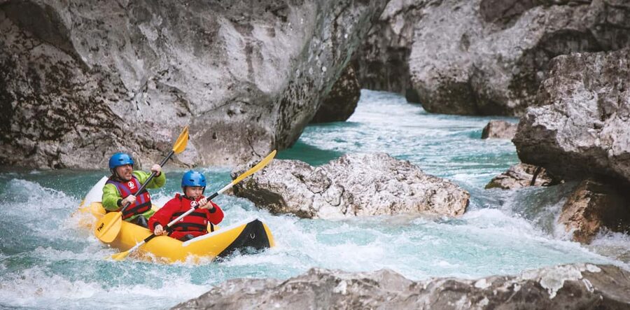 Austria, Salza river "Double Ducky" kayak adventure - What the guide adds to the experience