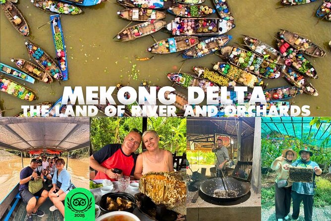 Authentic Mekong Delta: Tuk Tuk, Rowing Boat, Biking Tour - From Ho Chi Minh City traffic to the Mekong