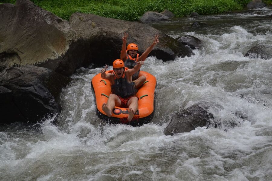 Ayung River: All-Inclusive Tubing Adventure with Lunch - Three hours of rapids, caves, and waterfalls