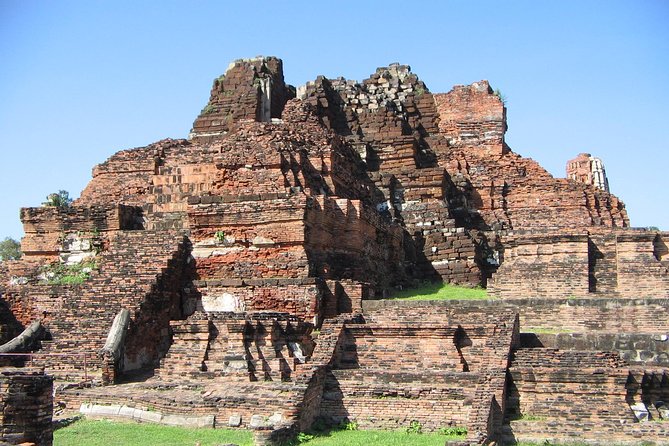 Ayutthaya Tour from Bangkok with Grand Pearl River Cruise - Wat Lokayasutharam and the outdoor reclining Buddha