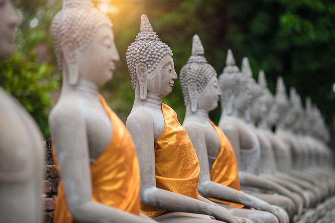 Ayutthaya Tour from Bangkok with Grand Pearl River Cruise - Wat Mahathat and the famous Buddha head