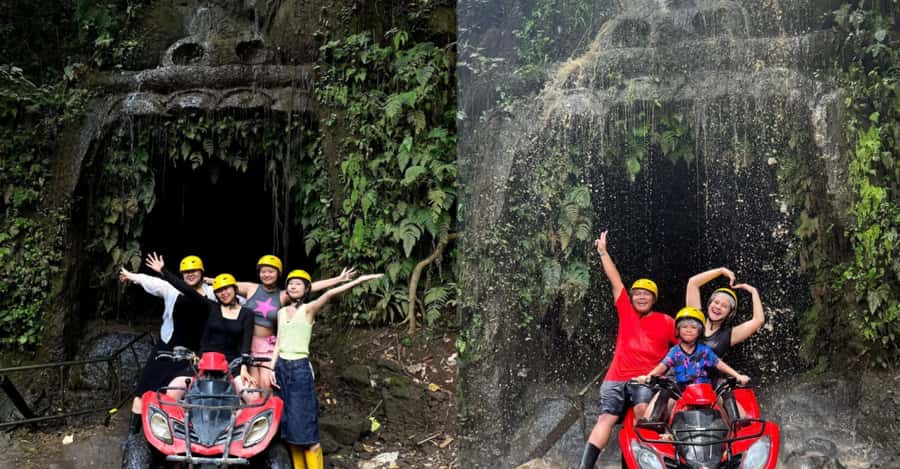 Bali: ATV Ride Adventure with track river bank, dense forest - Lunch, coffee, and the stop afterward