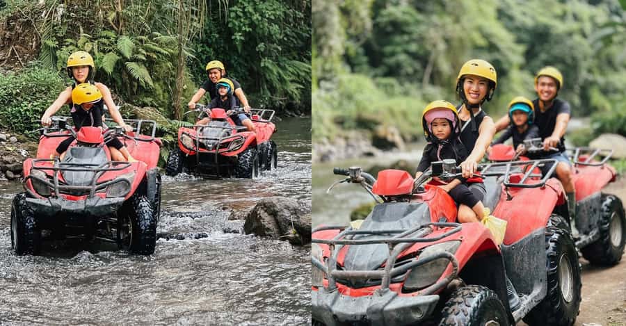 Bali: ATV Ride Adventure with track river bank, dense forest - Is $41 good value?