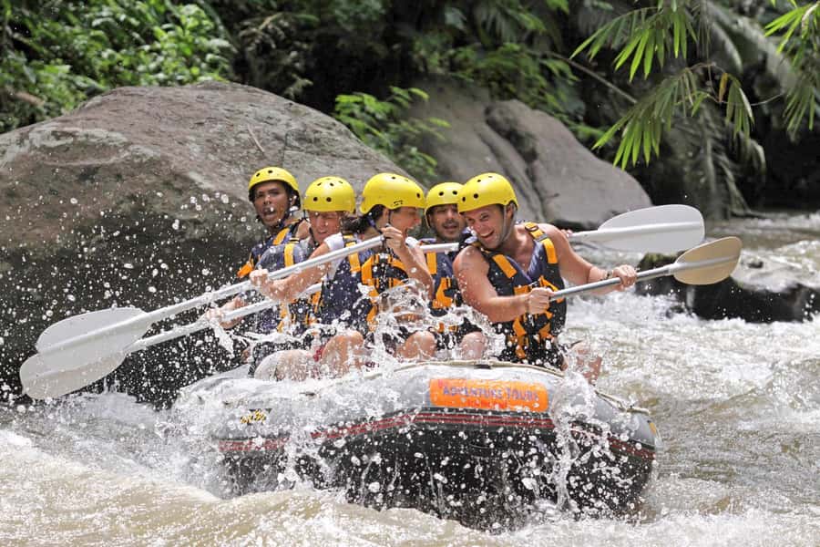 Bali: Ayung River Premium White Water Rafting with Lunch - Paddling through 33 rapids