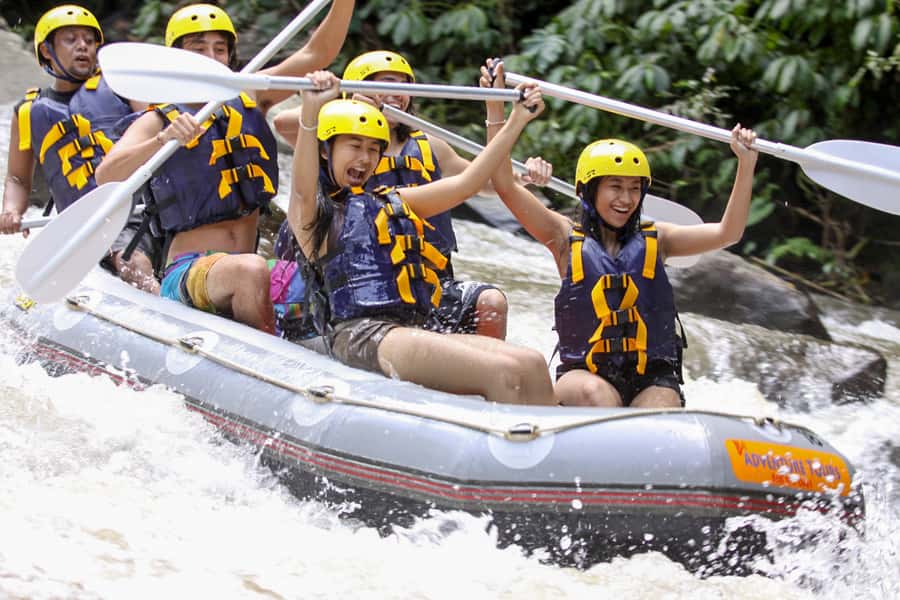 Bali: Ayung River Premium White Water Rafting with Lunch - The buffet lunch after the river