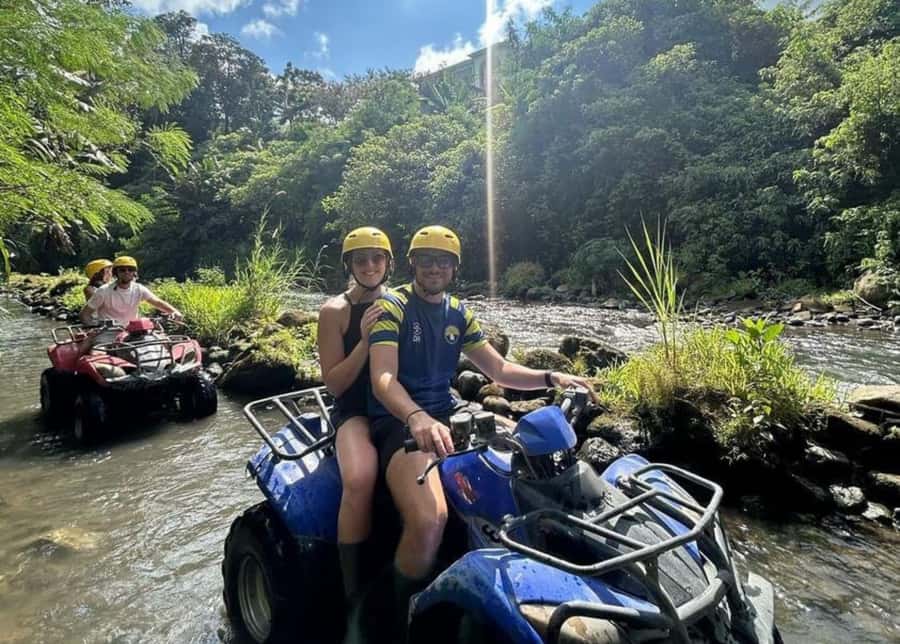 Bali: Beji River Adventure ATV Adventure Exclusive trails - The Snake Track and first jungle loops