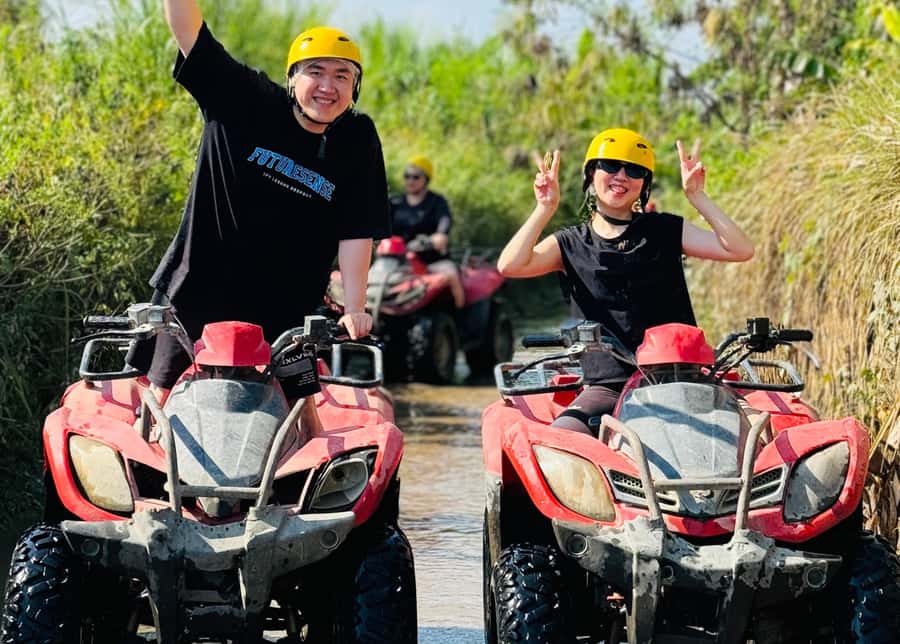 Bali: Beji River Adventure ATV Adventure Exclusive trails - Jungle Elephant Track and rougher terrain